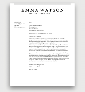 supply chain analyst cover letter sample